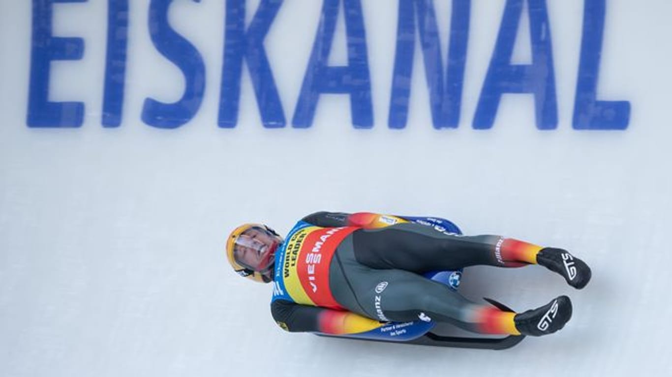 Holt sich auf der Bahn in Altenberg den Sieg: Felix Loch.