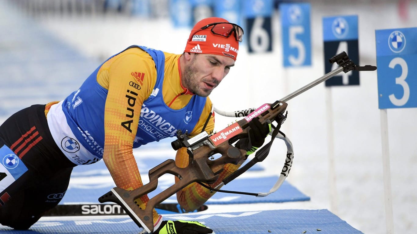 Arnd Peiffer: Die deutschen Biathlon-Herren zeigten in der Staffel eine gute Leistung.