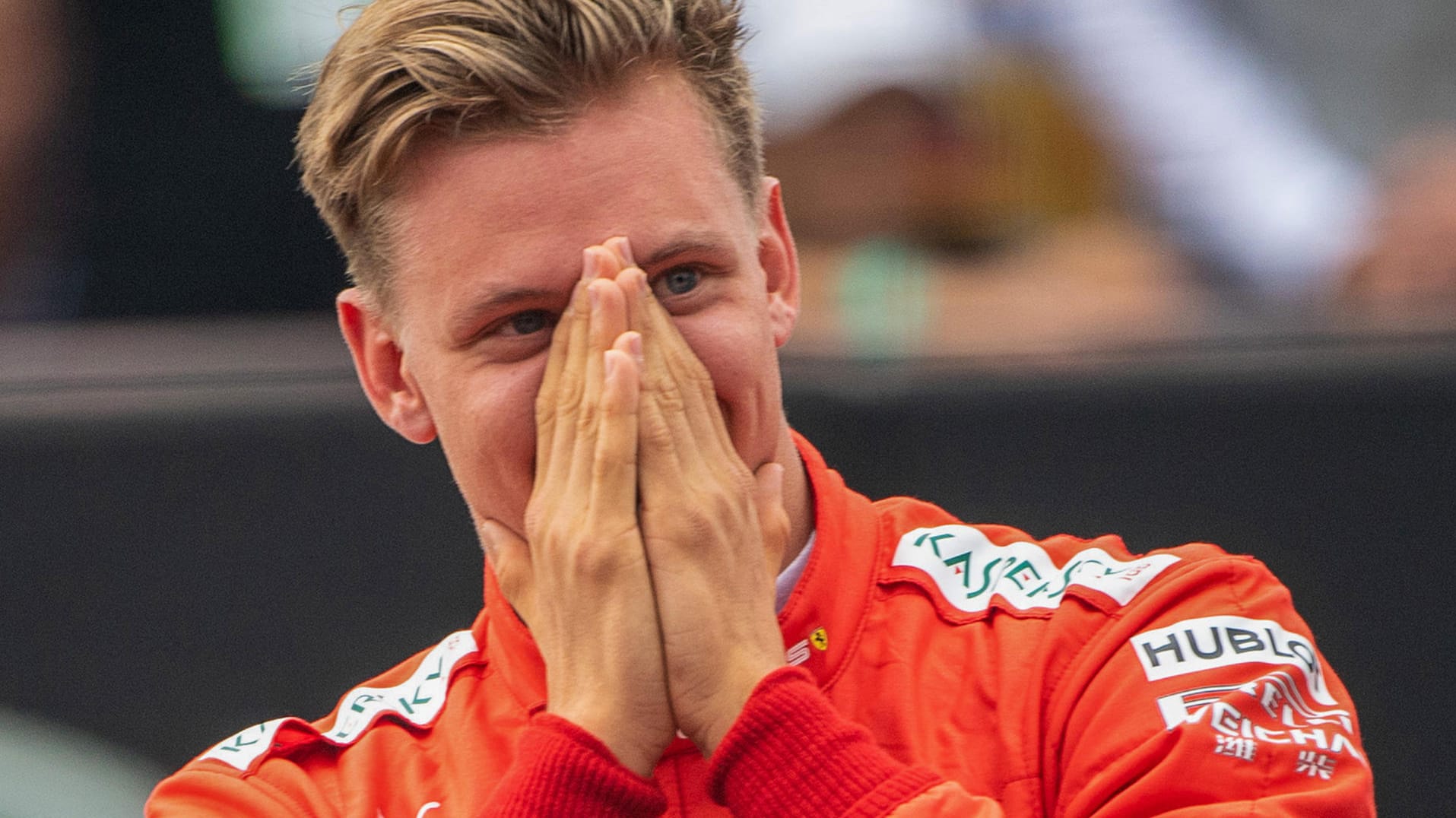 Kann den Titelgewinn noch nicht fassen: Mick Schumacher.