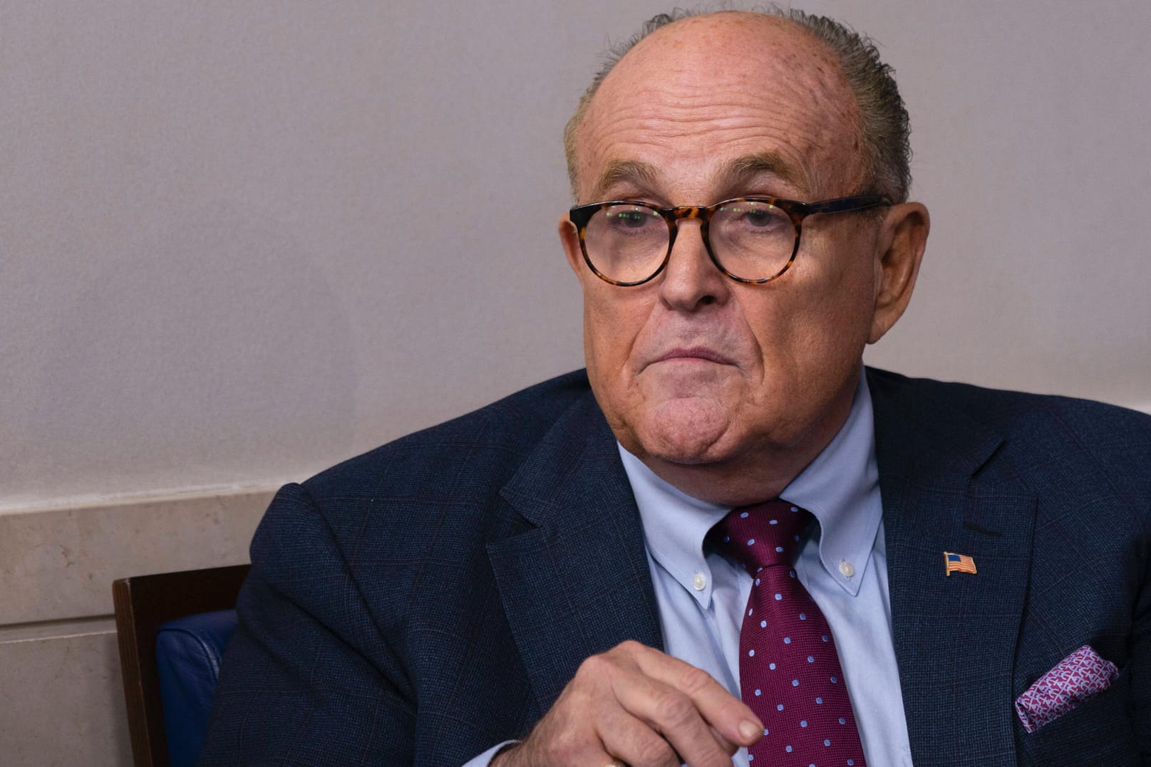 Rudy Giuliani: Der frühere Bürgermeister von New York ist positiv auf das Coronavirus getestet worden.