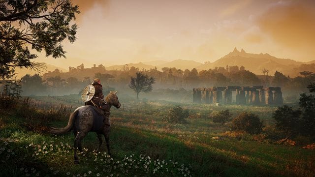 Auf Erkundungstour: In "Assassin's Creed Valhalla" erkunden Hobby-Wikinger das mittelalterliche England. Auf Erkundungstour: In "Assassin's Creed Valhalla" erkunden Hobby-Wikinger das mittelalterliche England.