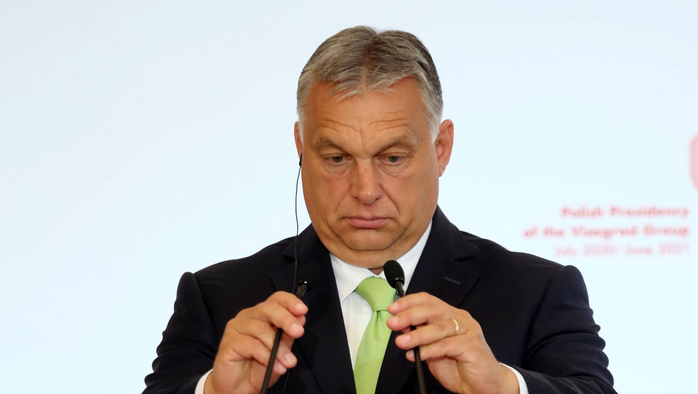 Ungarns Regierungschef Viktor Orbán: Polen und Ungarn, die zu den größten Profiteuren von Zahlungen aus dem EU-Haushalt gehören, gingen dann leer aus und könnten eine Entscheidung nicht mehr blockieren.