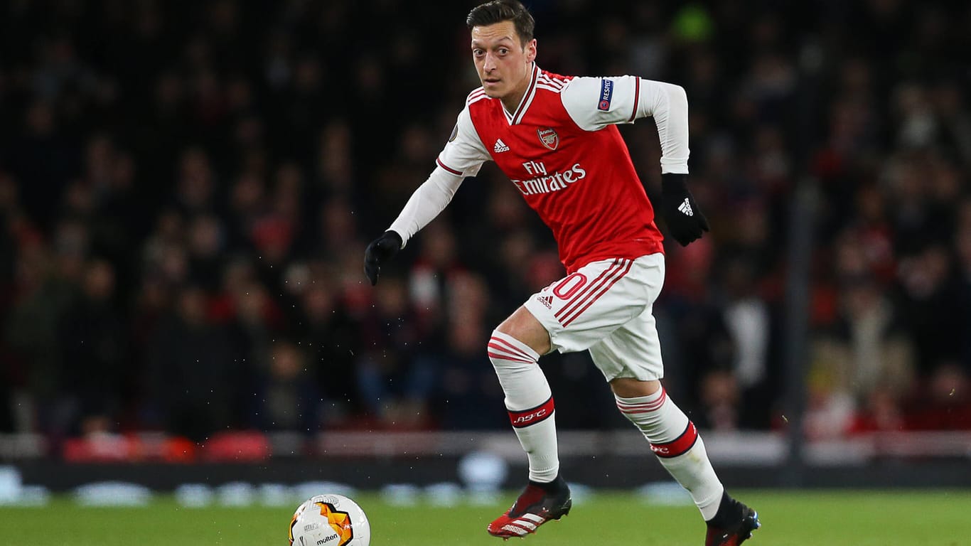 Mesut Özil: Der Mittelfeldspieler im Trikot des FC Arsenal, für den er bisher 254 Mal zum Einsatz kam.