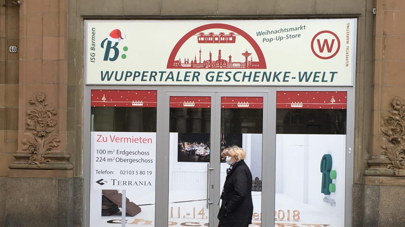Blick auf die Wuppertaler Geschenkewelt: In dem Pop-Up-Store können regionale Produkte aus Wuppertal und Umgebung gekauft werden.
