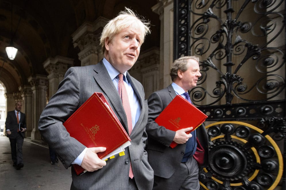 Boris Johnson nach einem Treffen mit dem Kabinett: Einige Klauseln aus dem umstrittenen Binnenmarktgesetz sollen zurückgezogen werden.