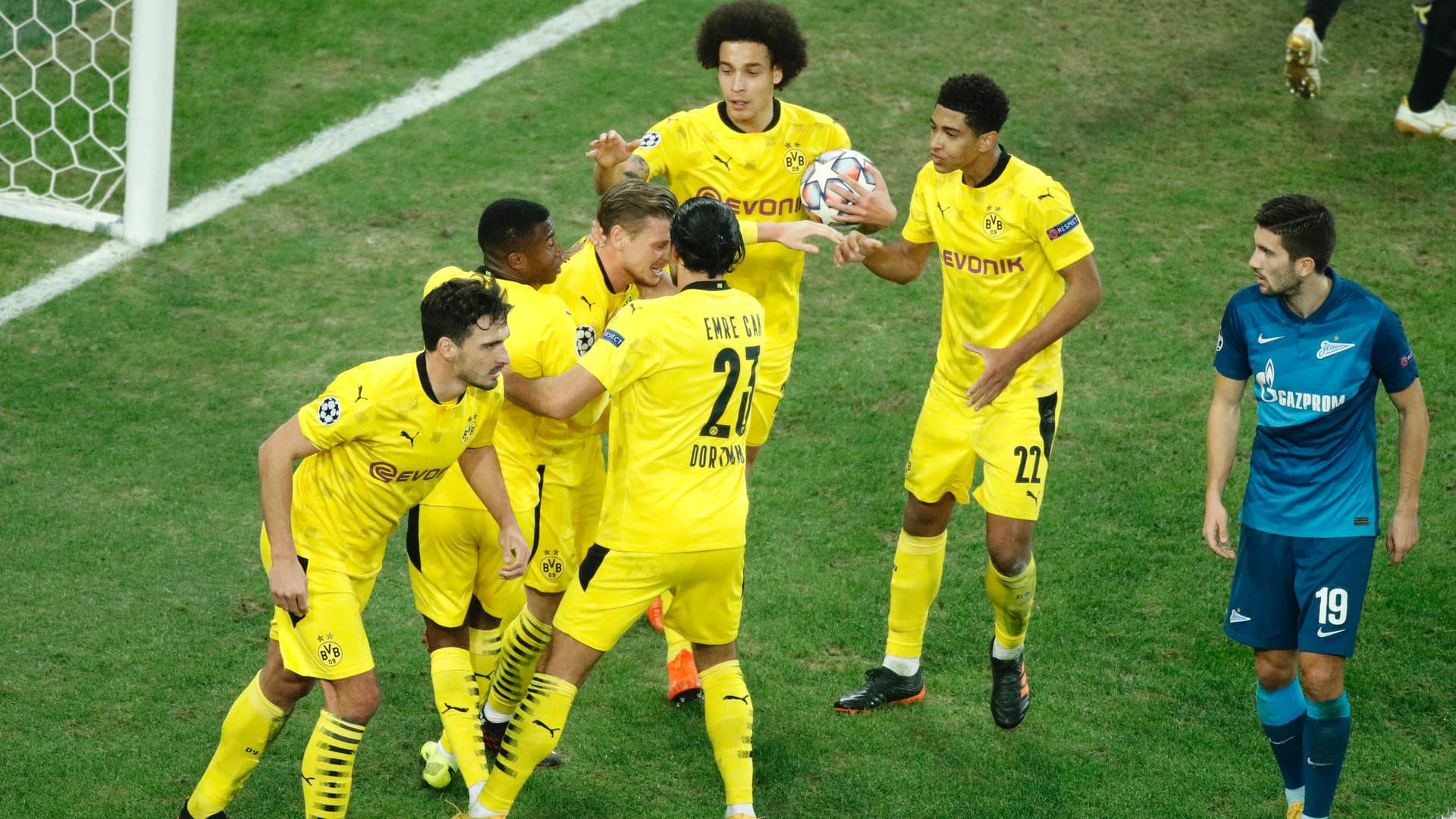 Champions League: Der BVB gewann knapp bei Zenit St. Petersburg.