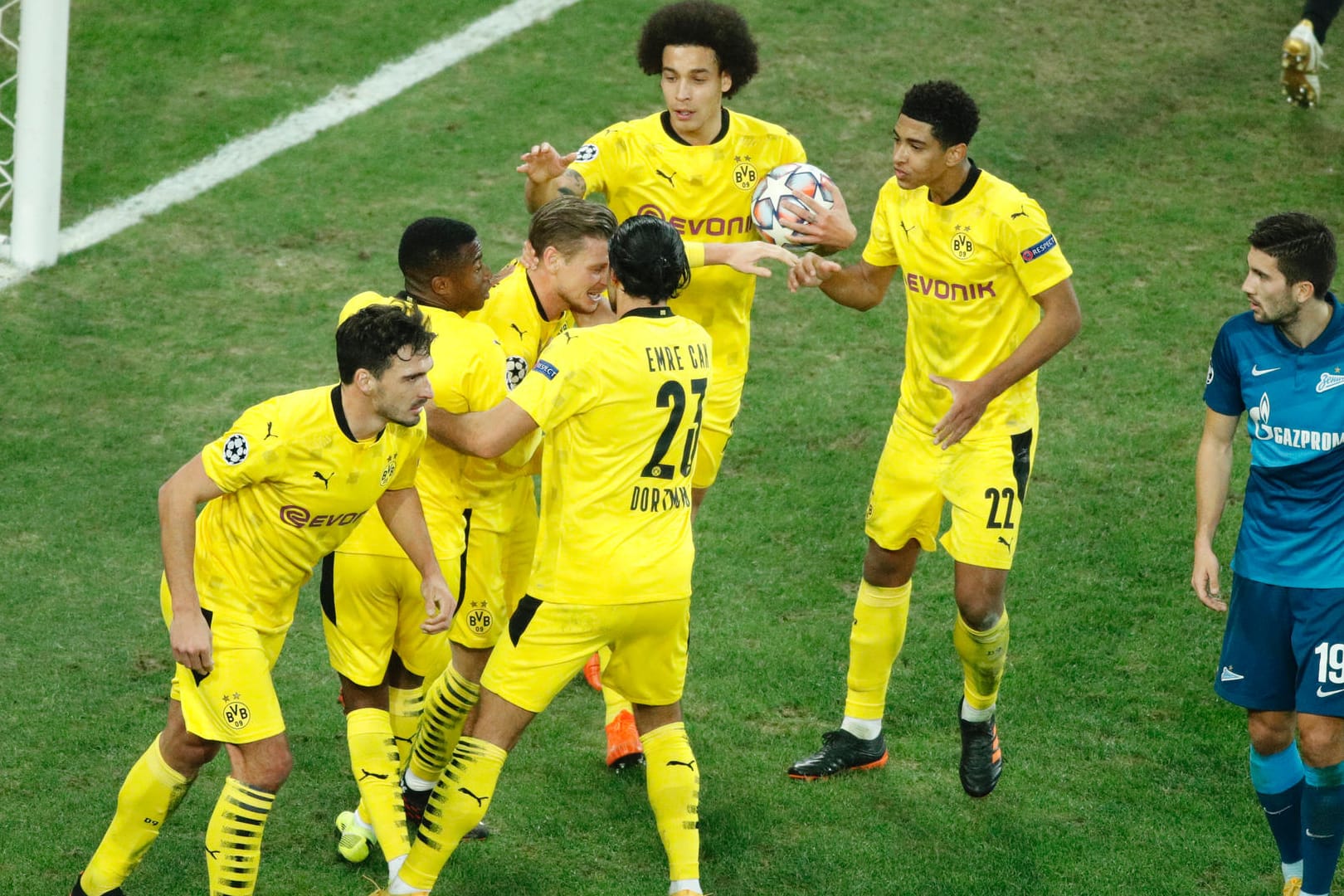 Champions League: Der BVB gewann knapp bei Zenit St. Petersburg.