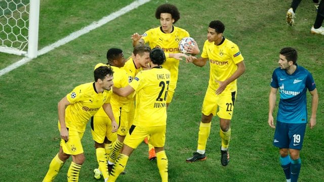 Borussia Dortmund feierte zum Abschluss der Gruppenphase einen Arbeitssieg in St.