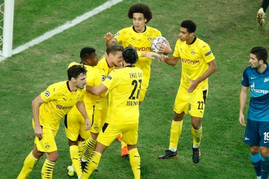 Borussia Dortmund feierte zum Abschluss der Gruppenphase einen Arbeitssieg in St.