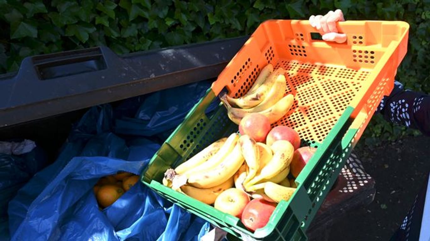 Wer Nahrung aus Supermarkt-Mülltonnen nimmt, muss möglicherweise mit Strafe rechnen.