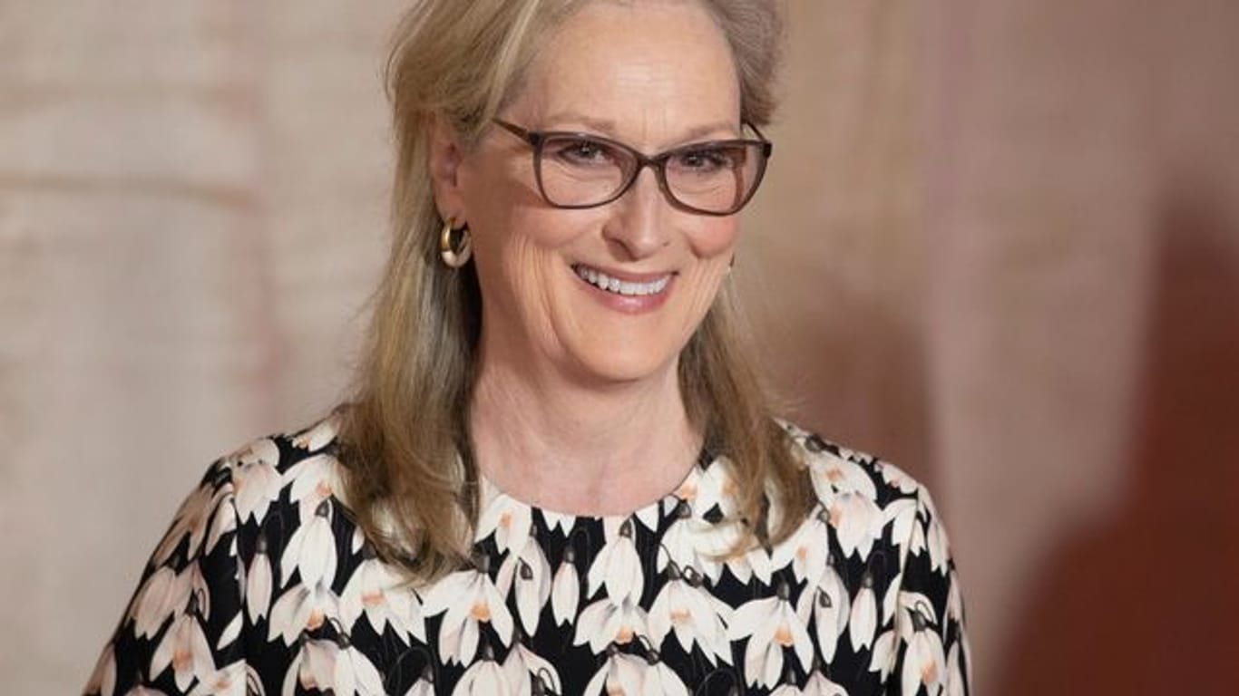 Schauspielerin Meryl Streep musste sich erst wieder an die Kamera gewöhnen.