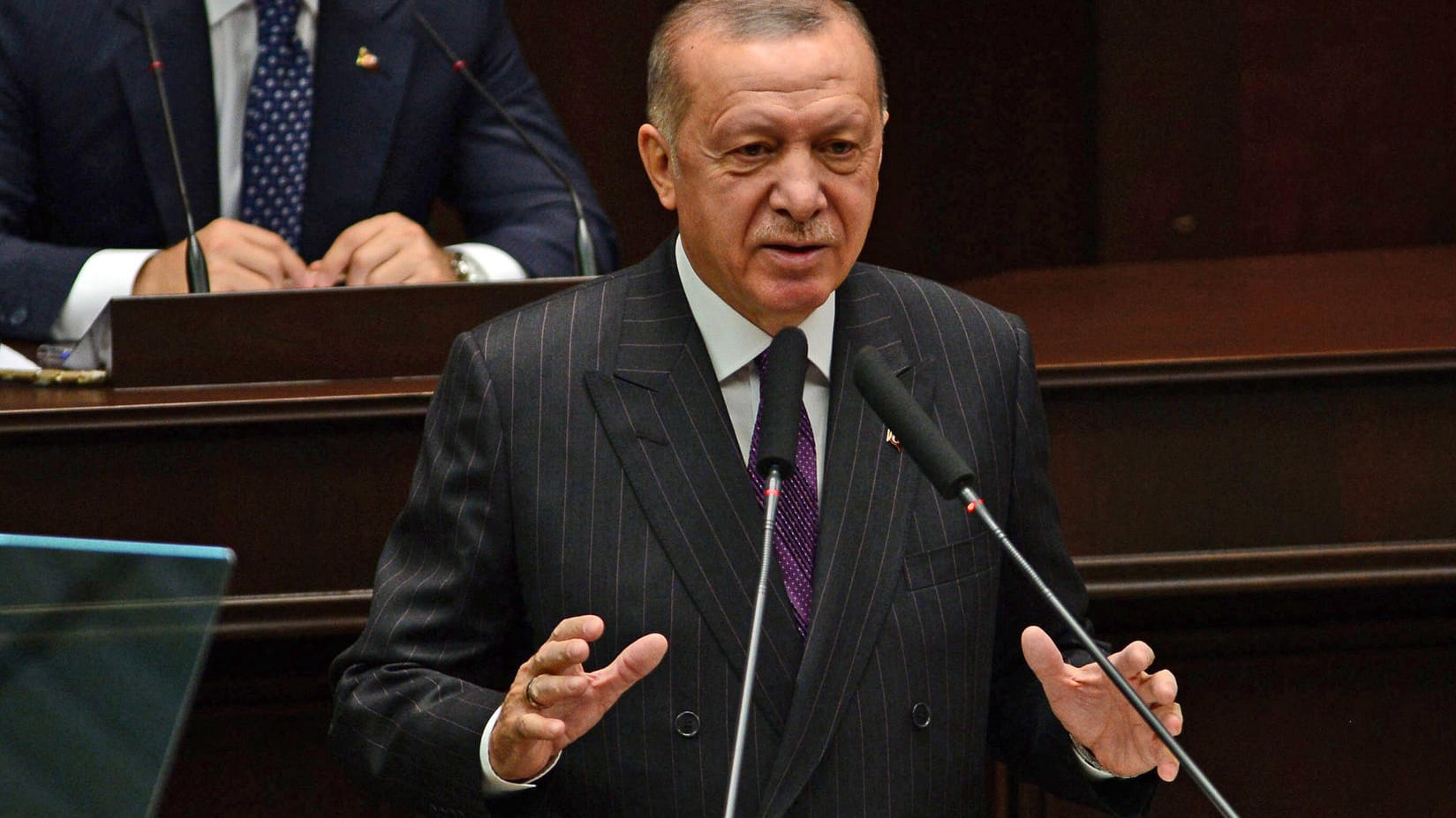 Recep Tayyip Erdogan: Dem türkische Präsident drohen im Erdgasstreit Sanktionen. (Archivbild) Recep Tayyip Erdogan: Dem türkische Präsident drohen im Erdgasstreit Sanktionen. (Archivbild)