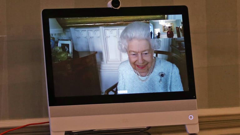 Queen Elizabeth II.: Im Dezember 2020 empfing sie erstmals zur digitalen Audienz.