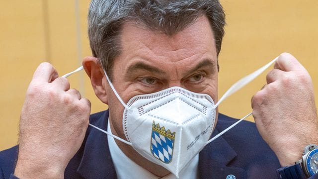 Markus Söder spricht sich für einen "kompletten Lockdown" von Weihnachten bis zum 10.