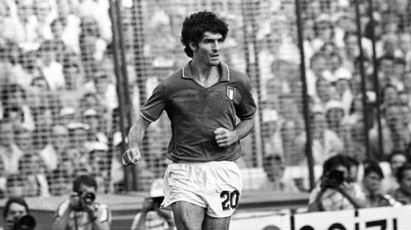 Paolo Rossi: Europas Fußballer des Jahres 1982 ist im Alter von 64 Jahren gestorben.