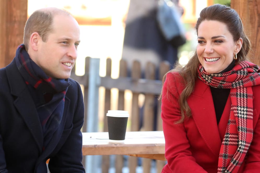 Prinz William und Herzogin Kate: Die beiden waren in dieser Woche mit dem Zug durch Großbritannien unterwegs.