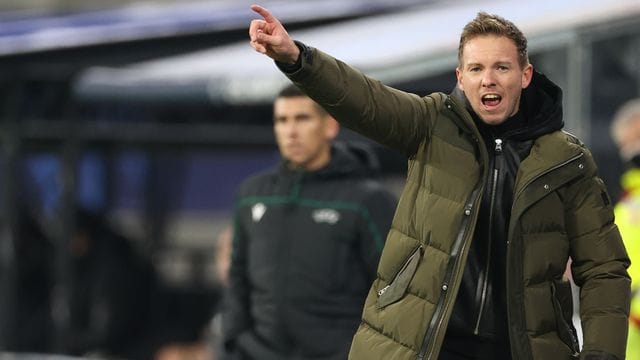 Könnte mit Leipzig einen schweren Brocken als nächsten Gegner in der Königsklasse bekommen: RB-Coach Julian Nagelsmann.