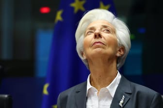 EZB-Chefin Christine Lagarde: Die Entscheidung der Europäischen Zentralbank wurde mit Spannung erwartet.