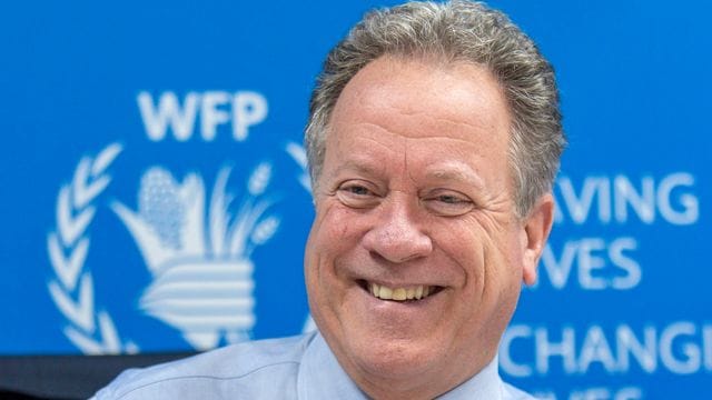 David Beasley, Exekutivdirektor des Welternährungsprogramms der Vereinten Nationen (WFP), spricht während einer Pressekonferenz. David Beasley, Exekutivdirektor des Welternährungsprogramms der Vereinten Nationen (WFP), spricht während einer Pressekonferenz.