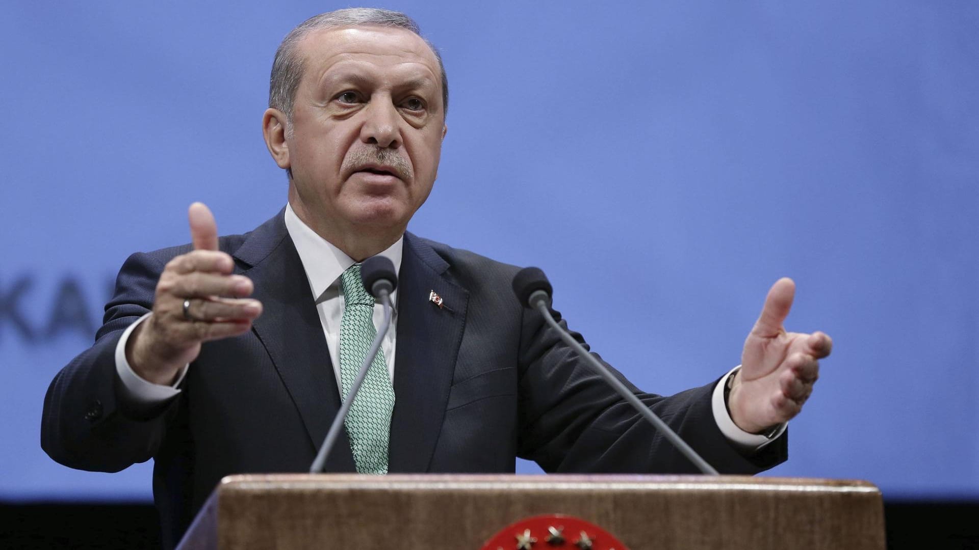 Recep Tayyip Erdogan: Die Türkei erhält vorerst keine Sanktionen. (Archivbild) Recep Tayyip Erdogan: Die Türkei erhält vorerst keine Sanktionen. (Archivbild)