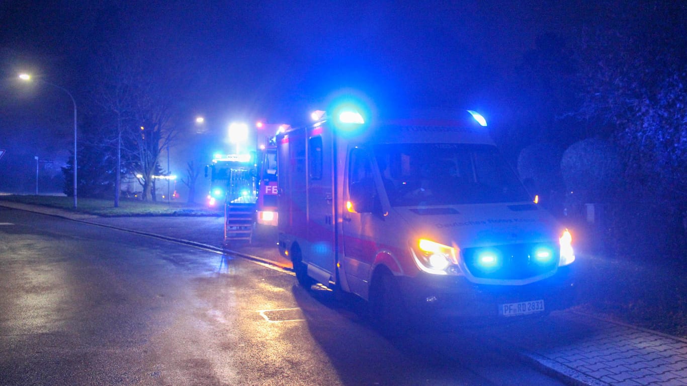 Mittelfranken: Die Feuerwehr konnte alle 106 Bewohner in Sicherheit bringen. (Archivbild)