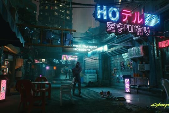 Überzeugend an "Cyberpunk 2077" ist vor allem die dichte Atmosphäre.