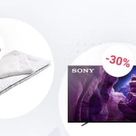 Die Deals des Tages: Eine Luxus-Bettdecke zum halben Preis und ein Kino-TV von Sony.