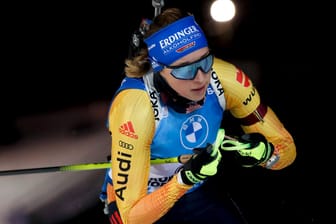 Franziska Preuss: Die deutsche Biathletin zeigte in Hochfilzen einen guten Sprint.