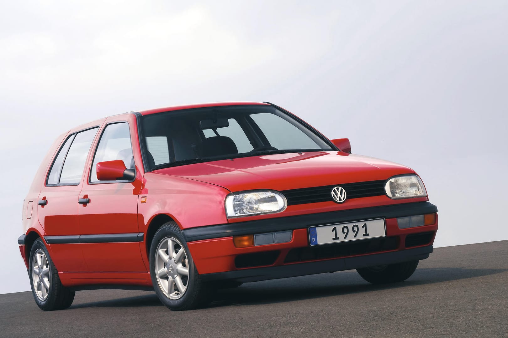 Dritte Generation: Der Golf III wurde etwas rundlicher als die Vorgänger.