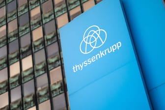 Thyssenkrupp-Logo (Symbolbild): Die Stahlsparte des Unternehmens hat Probleme.