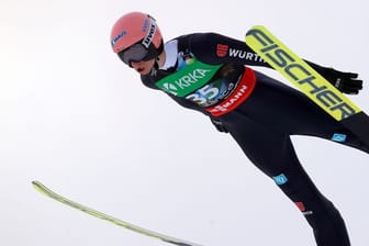 Startete stark in die Skiflug-WM in Planica: Karl Geiger.
