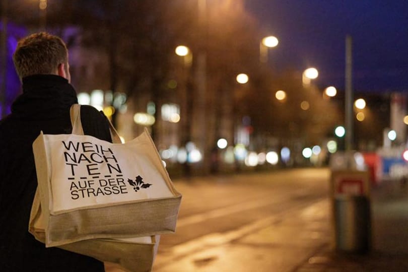 Weihnachten auf der Straße: Auch in diesem Jahr findet das Projekt statt, jedoch in abgewandelter Form.