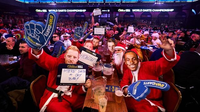 Das gewohnte Bild von einer tobenden Meute wird es bei der diesjährigen Darts-WM nicht geben.