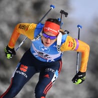 Biathlon-Staffel der Damen: Das Team um Denise Herrmann ist Favorit auf das Podest.