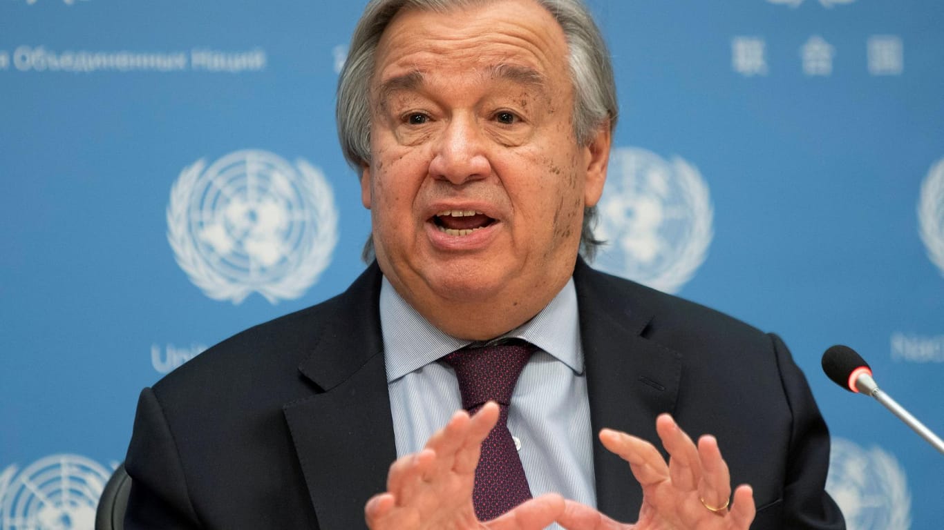UN-Generalsekretär Guterres am 20. November: Er fordert nun, dass alle Staaten einen Klima-Notstand verhängen.