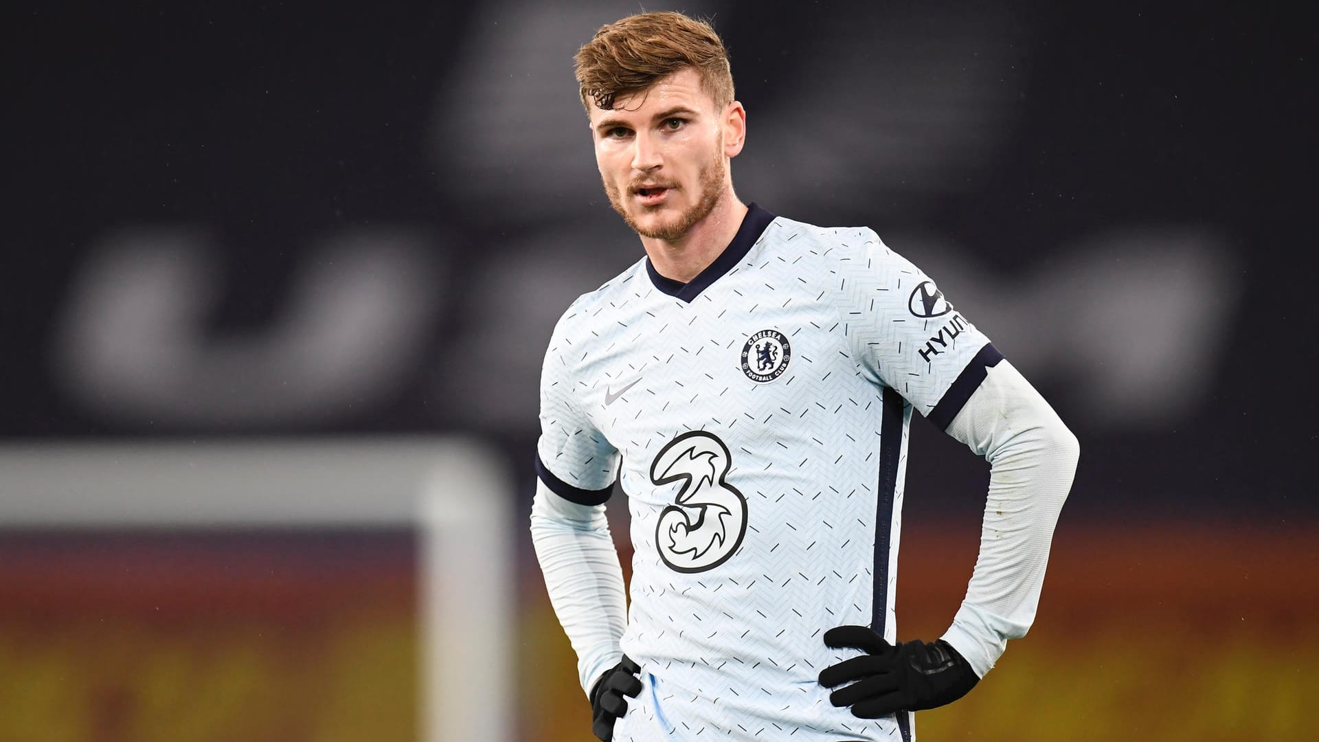 Timo Werner: Der Nationalspieler tat sich mit Chelsea gegen Everton schwer.