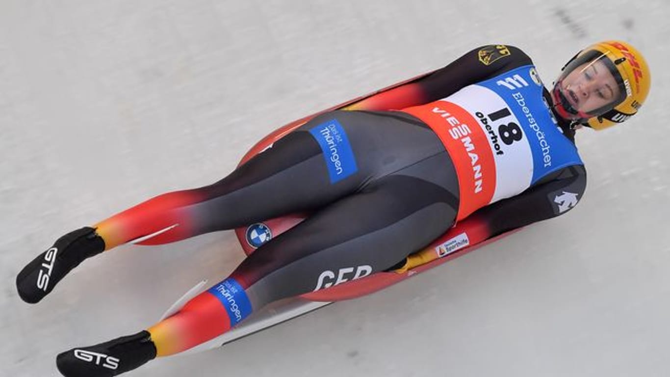 Rodlerin Datjana Eitberger gewann in Oberhof.
