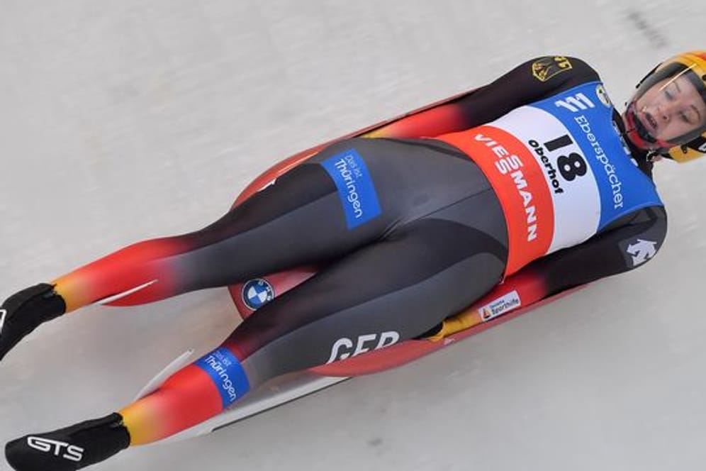 Rodlerin Datjana Eitberger gewann in Oberhof.