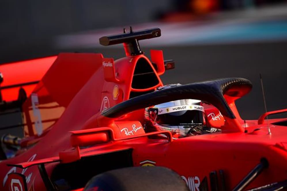 Ferrari-Pilot Sebastian Vettel konnte in Abu Dhabi nicht in die Punkte fahren.