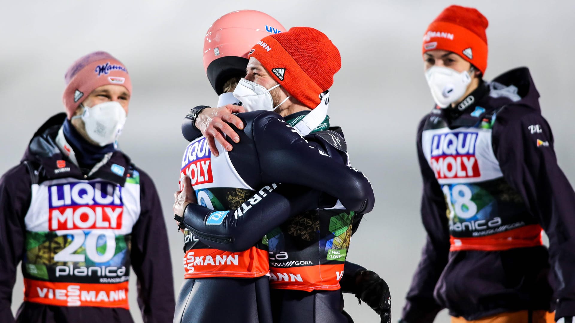 Skifliegen in Planica: DSV-Springer zeigten eine sehr gute Leistung.