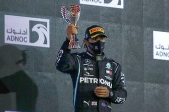Lewis Hamilton hatte beim Großen Preis von Abu Dhabi den dritten Platz belegt.
