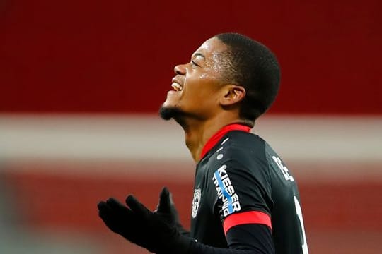 Leon Bailey erzielte die ersten beiden Leverkusener Treffer.