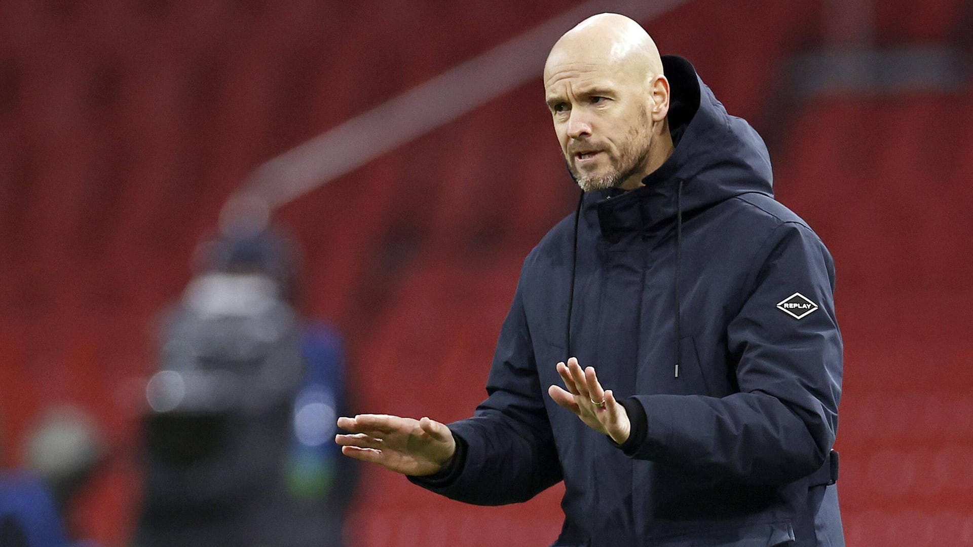 Erik ten Hag: Sein Vertrag bei Ajax Amsterdam läuft noch bis Sommer 2022.