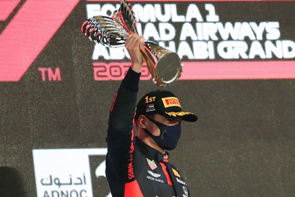 Red-Bull-Pilot Max Verstappen hat den Saisonabschluss in Abu Dhabi gewonnen.