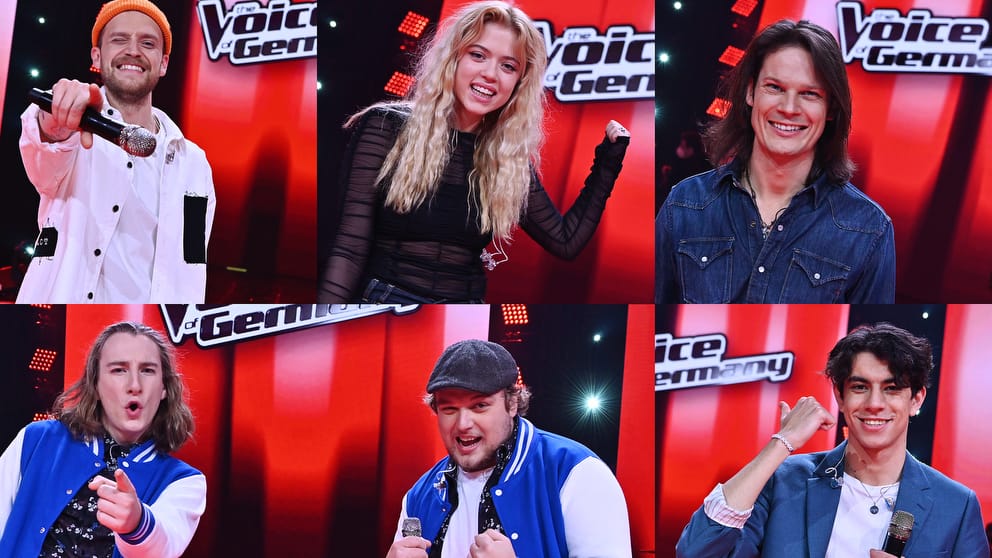 Die sechs "The Voice"-Finalisten