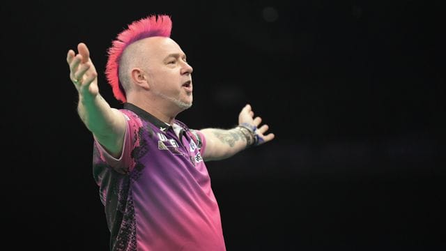 Der Schotte Peter Wright ist bei der Darts-WM Titelverteidiger.