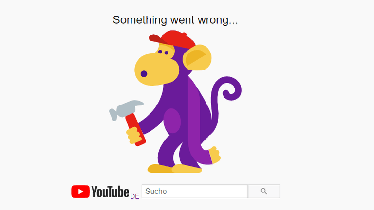 "Etwas ist schiefgelaufen": Eine Meldung, die viele Nutzer sehen, wenn sie aktuell auf YouTube zugreifen wollen.