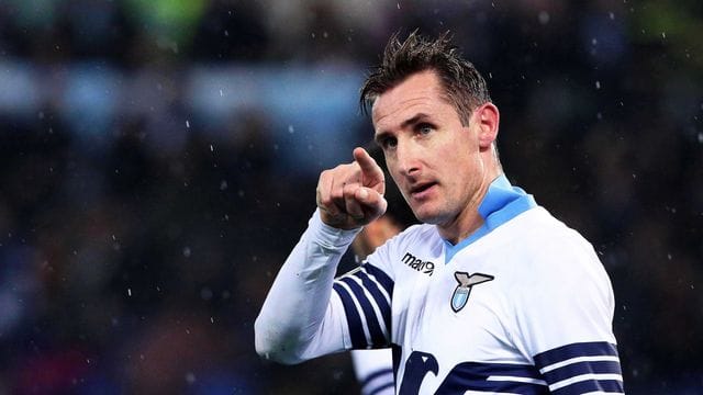 Trug lange das Trikot von Lazio Rom: Bayern-Co-Trainer Miroslav Klose.