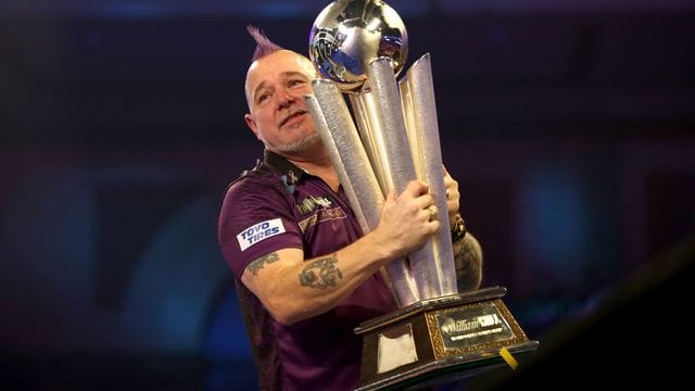 Will seinen Titel in London verteidigen: Darts-Weltmeister Peter Wright. Will seinen Titel in London verteidigen: Darts-Weltmeister Peter Wright.