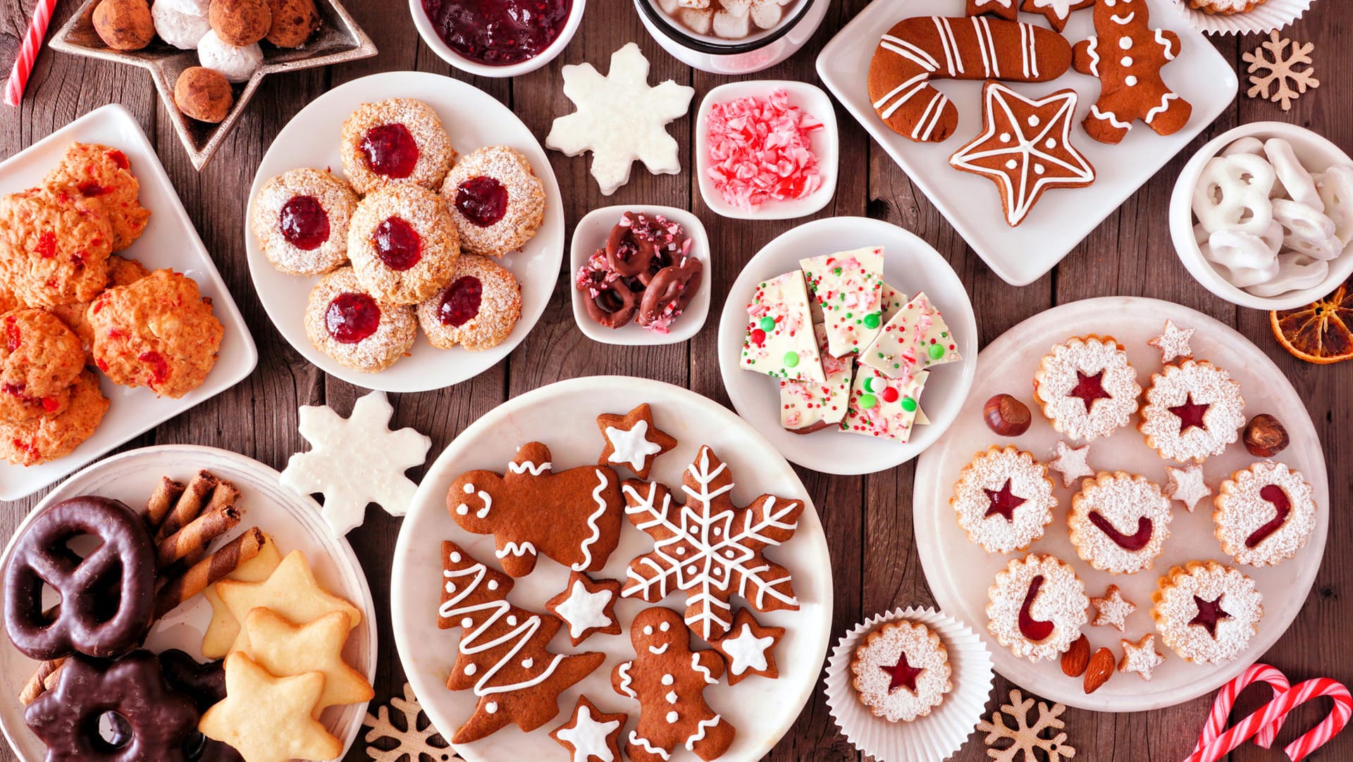 Plätzchen: In der Adventszeit werden sie besonders gerne gebacken.